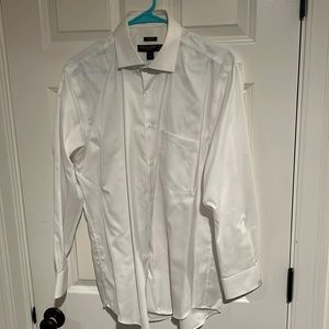 White non iron dress shirt